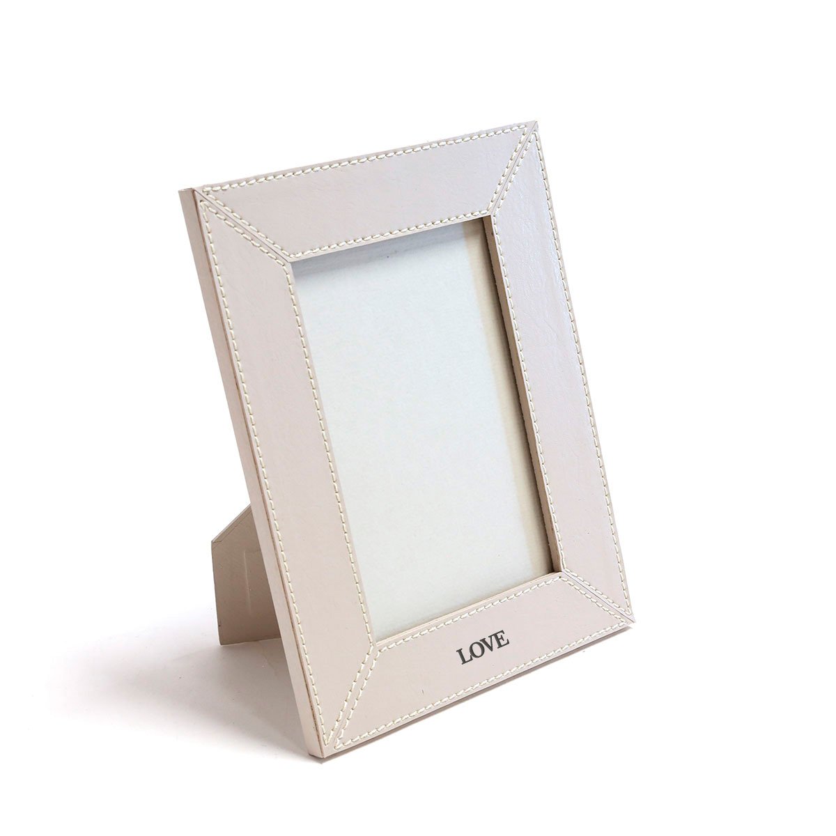 03 porta retrato em couro pu gelo