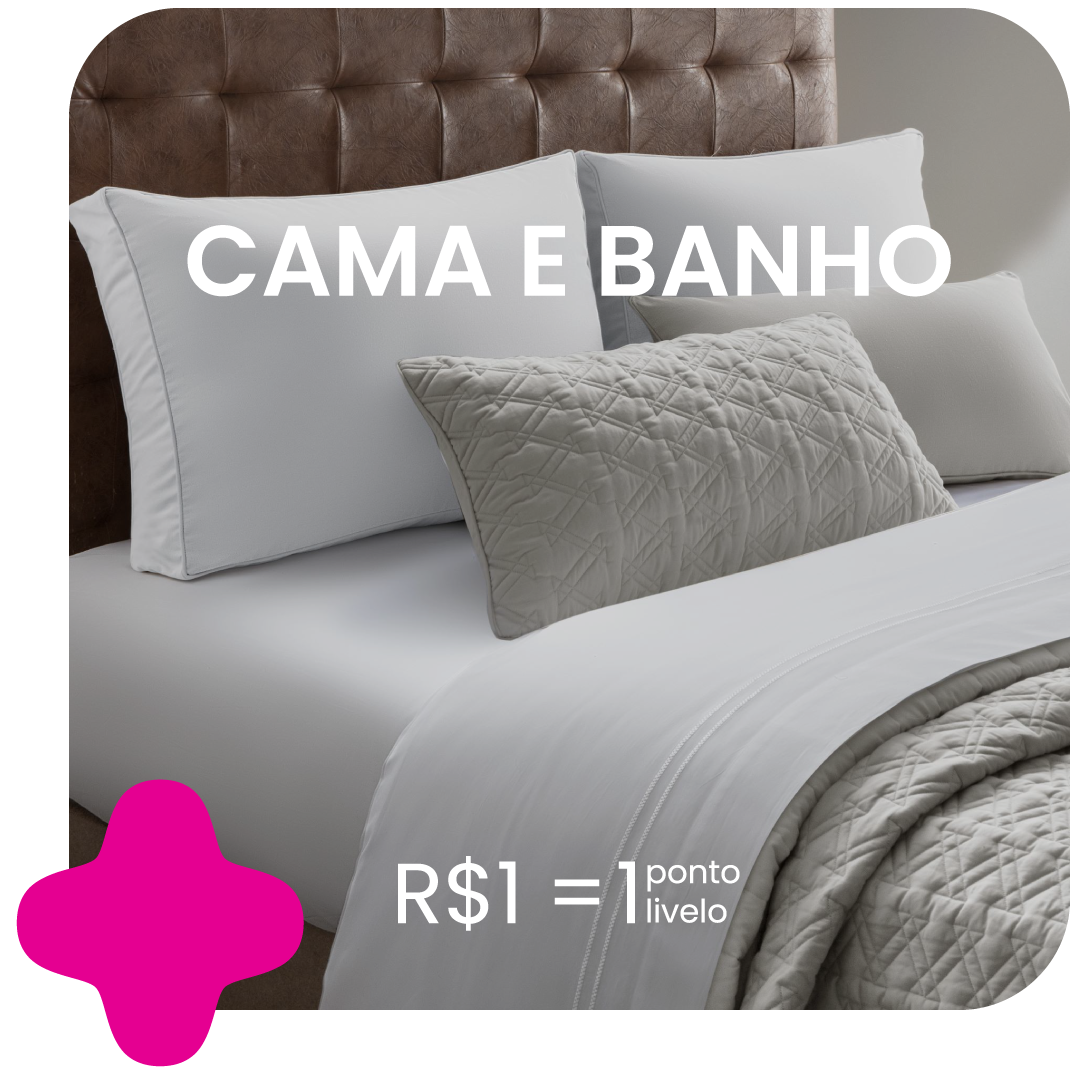 banner livelo cama banho