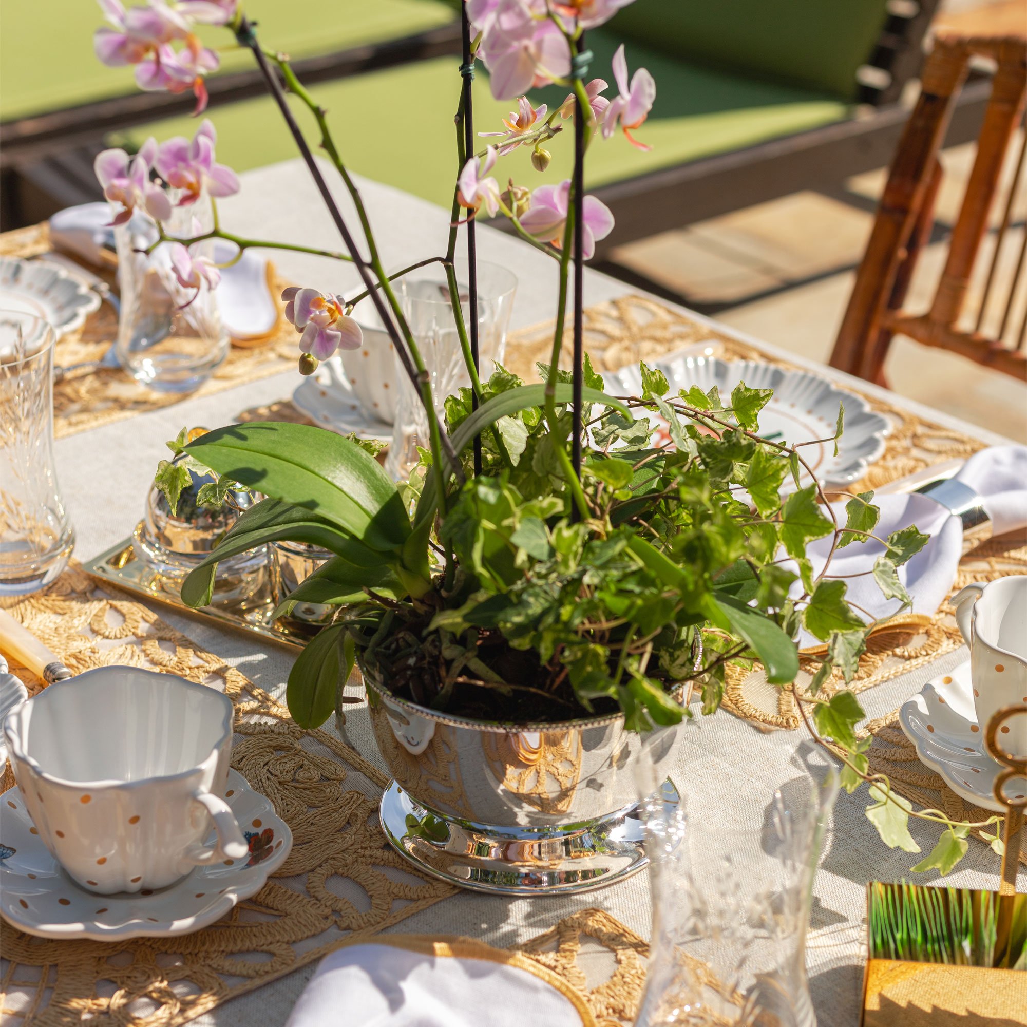 centro de mesa suburban shefield plate m