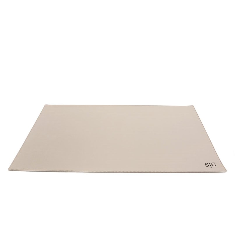 01 desk mouse pad retangular sottile casa em couro pu m