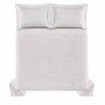 colcha trussardi c porta travesseiros cetim 300 fios dianna branco ottile casa still visao cima