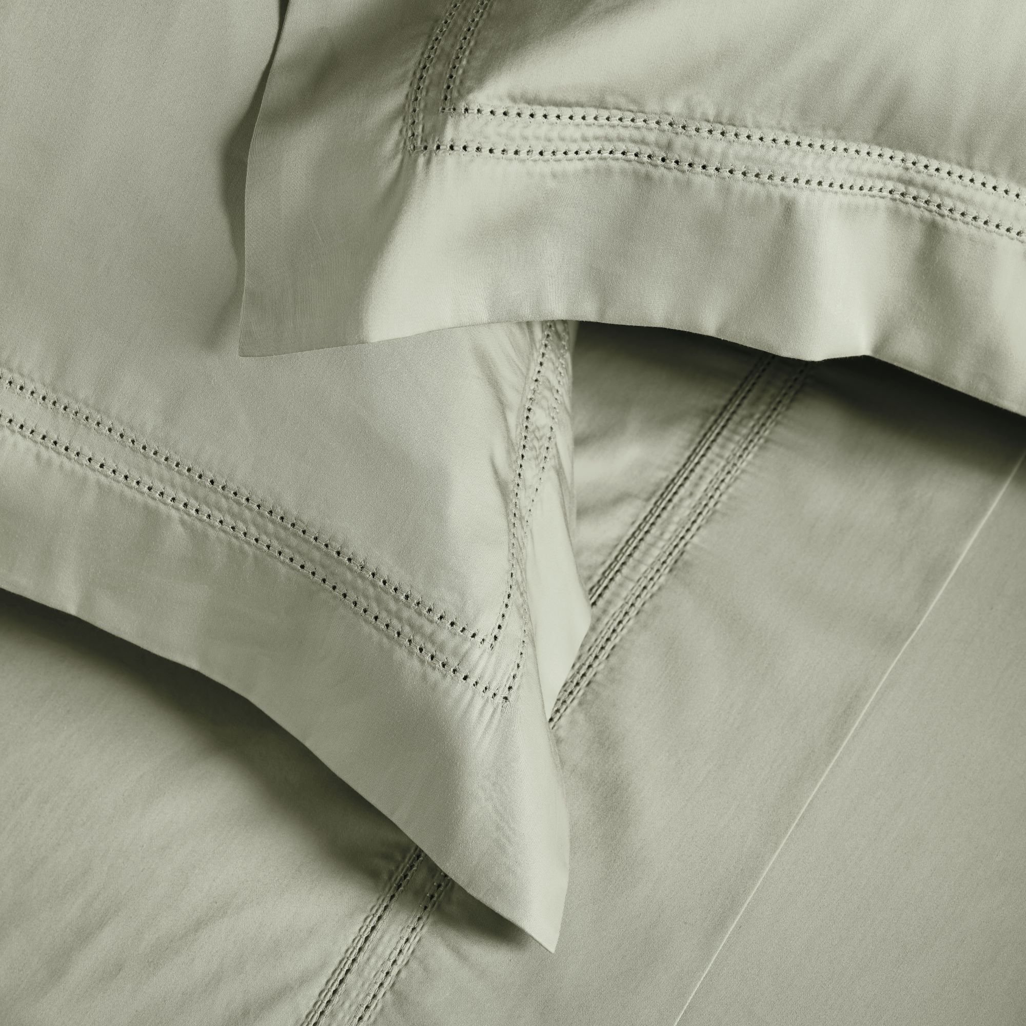 jogo de cama trussardi 300 fios cetim 100 algodao egipcio galieno pistacchio sottile casa detalhe