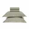 jogo de cama trussardi 300 fios cetim 100 algodao egipcio galieno pistacchio sottile casa still
