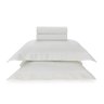 Jogo de Cama Trussardi Portello Cetim 300 Fios Branco  Sottile Casa Still_1