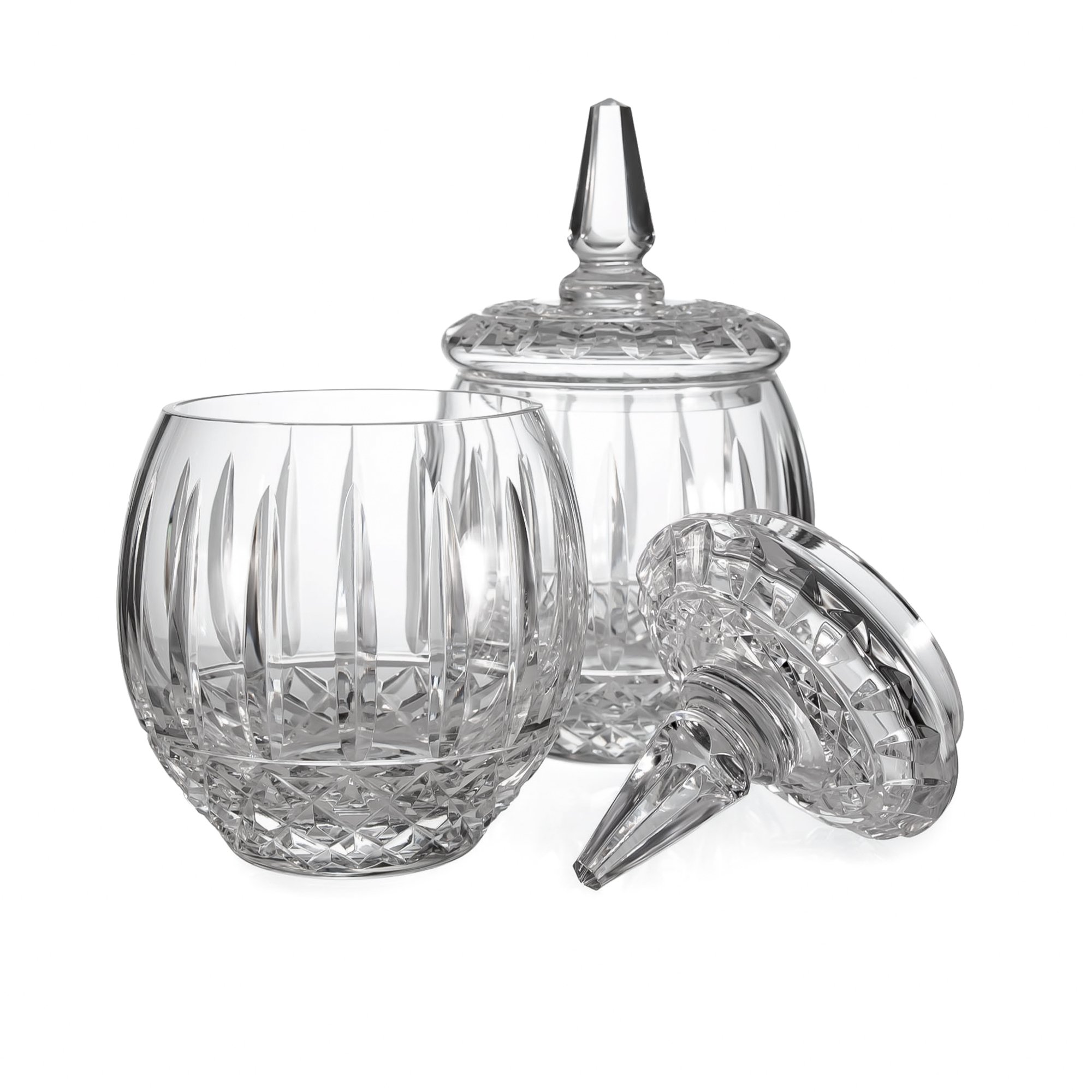 Bomboniere de Cristal Lapidada Mozart Incolor31