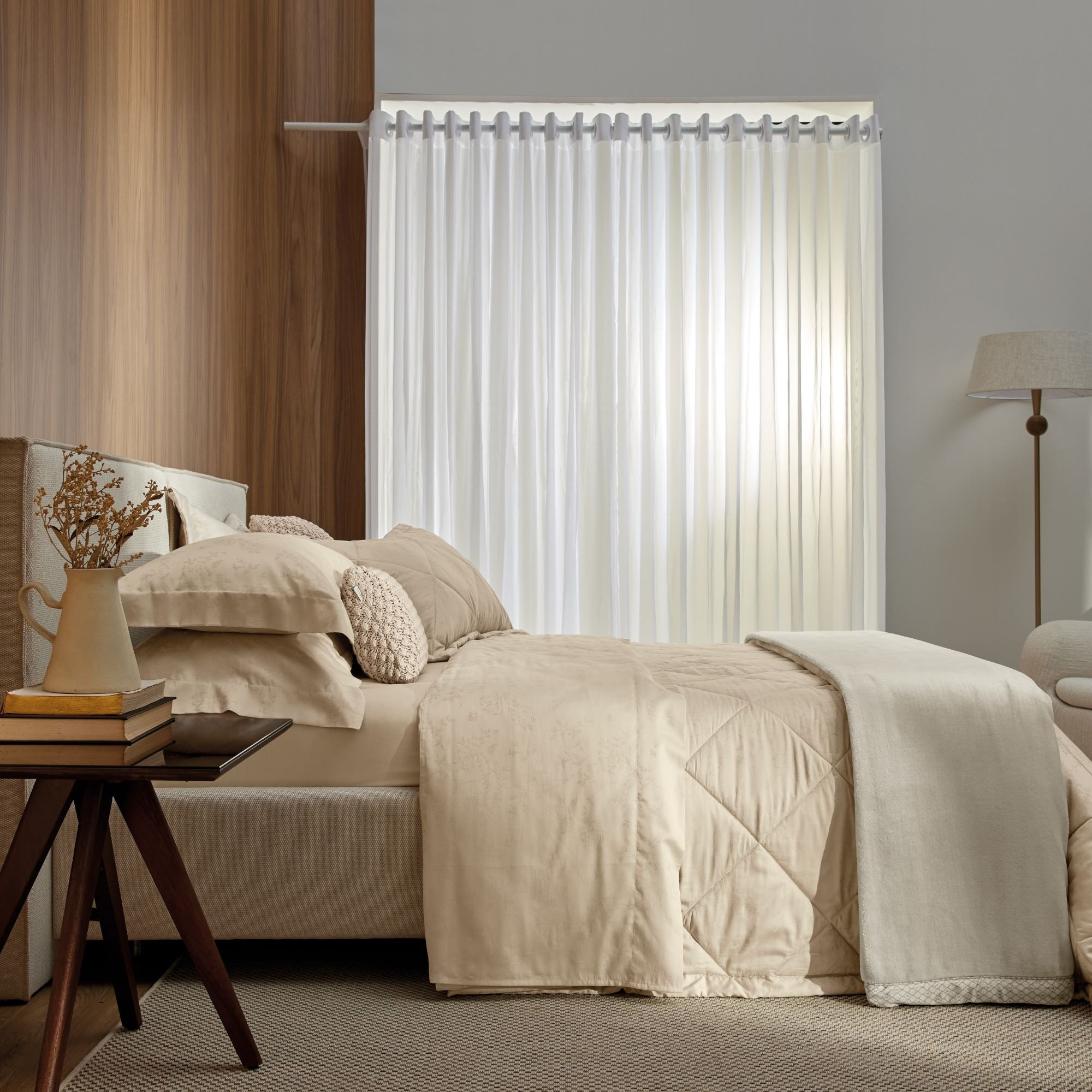 cama trussardi jacquard cetim 300 fios sarentino avello sottile casa ambientada