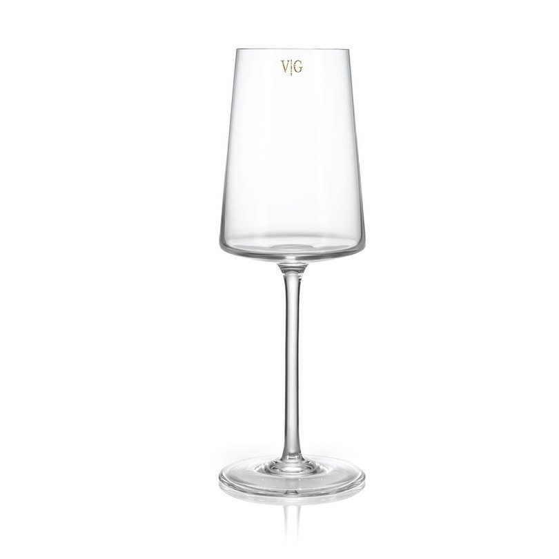 05 taca de cristal amaite p vinho branco 350ml incolor