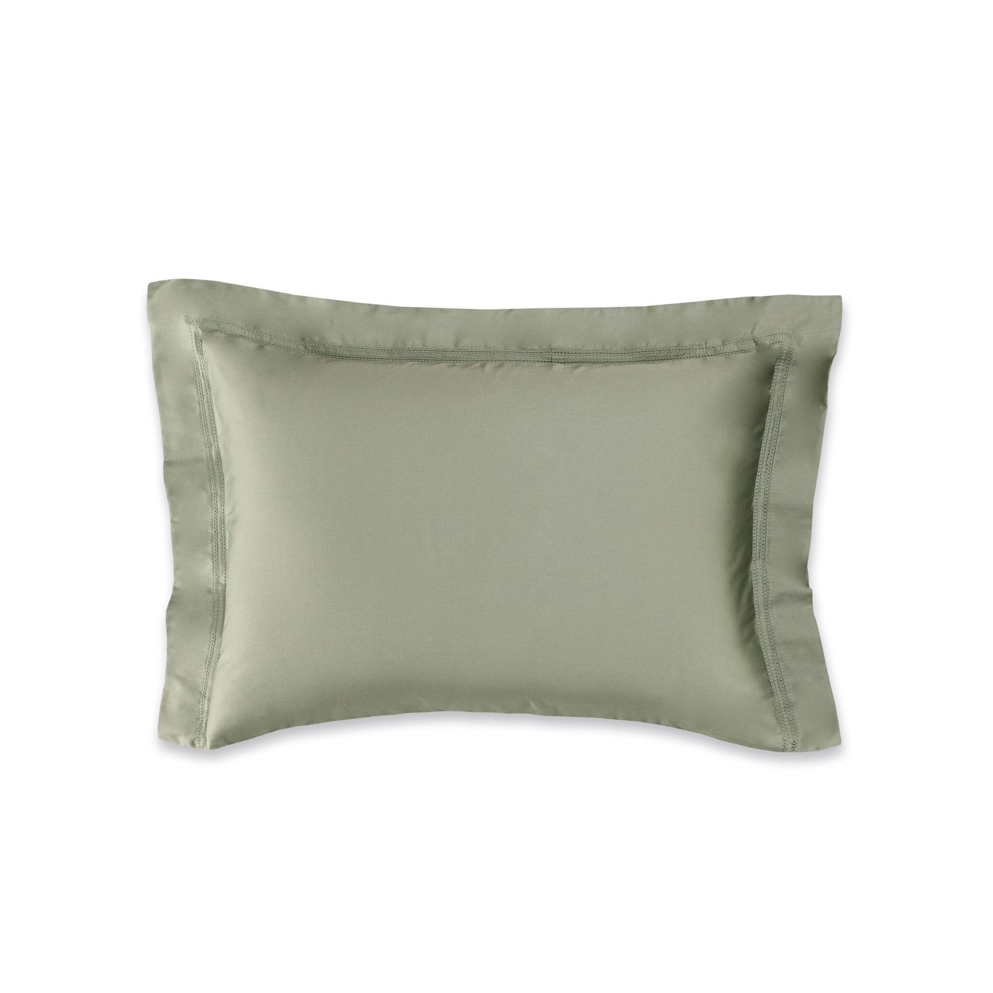 jogo 2 fronhas trussardi 300 fios cetim galieno 50x70cm pistacchio sotile casa still