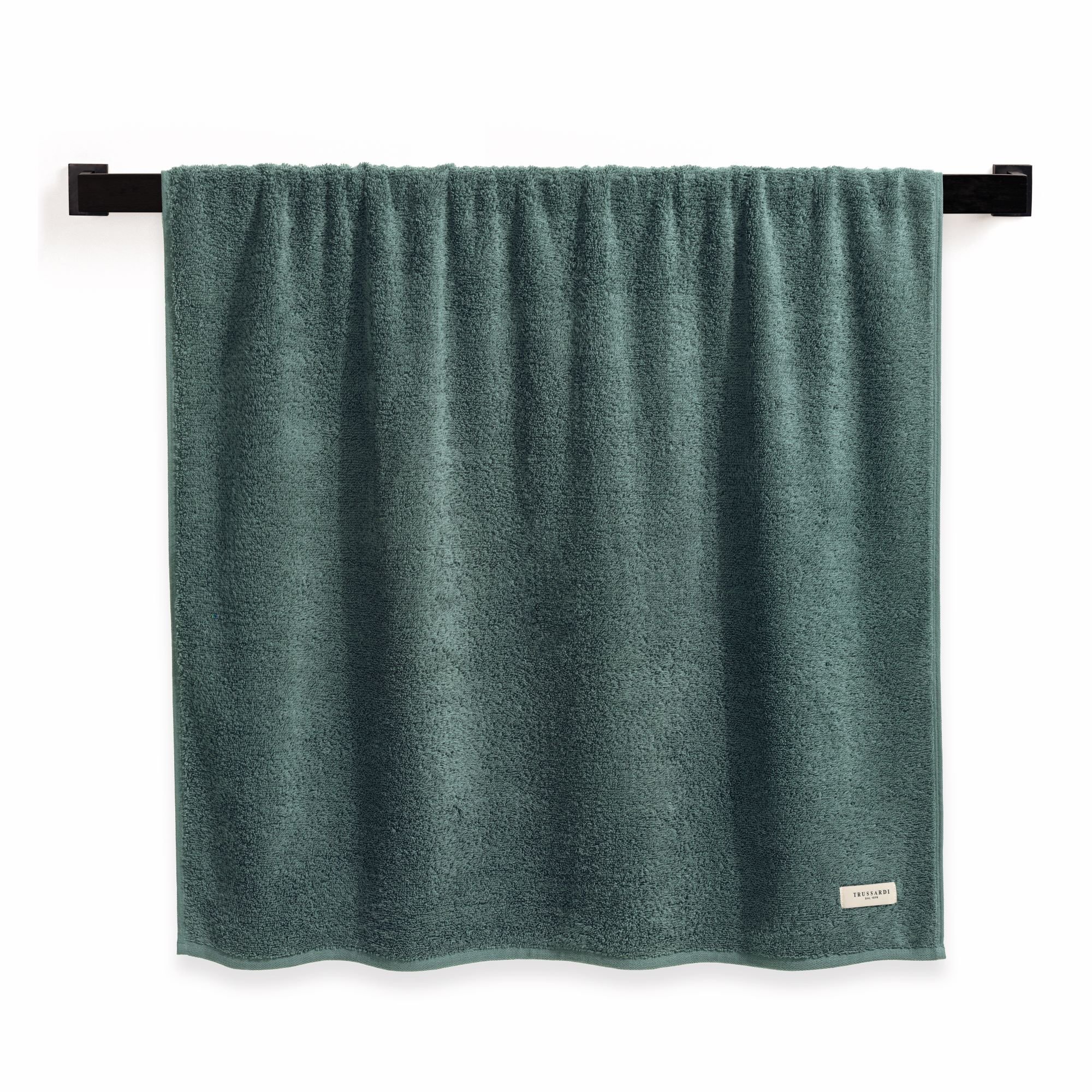 toalha 100 algodao trussardi fontani boschi sottile casa still pendurada