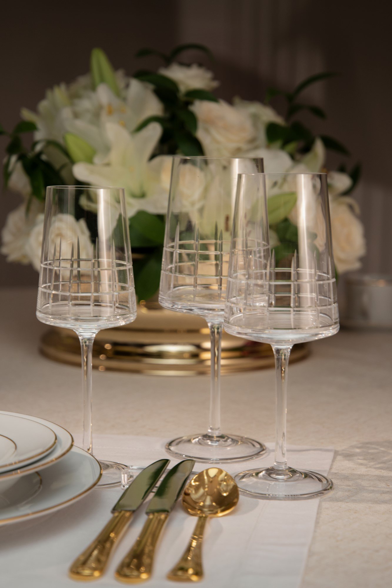 taca de cristal amaite p vinho branco 350ml incolor padrao sottile