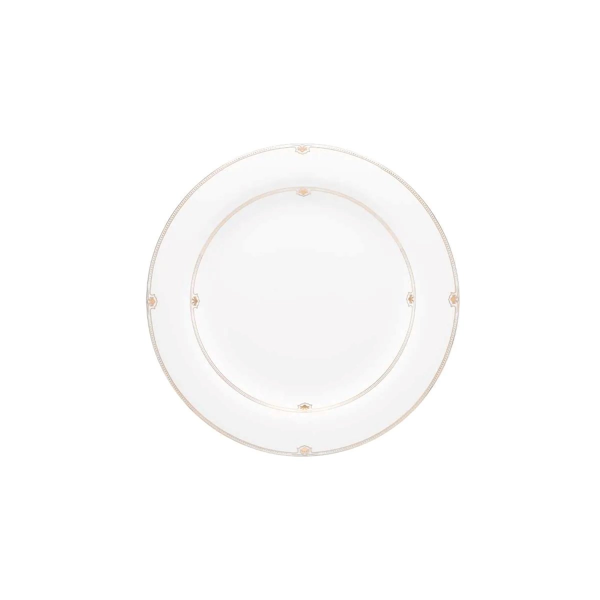 jogo de 6 pratos pao strauss dinasty 16 5cm porcelana