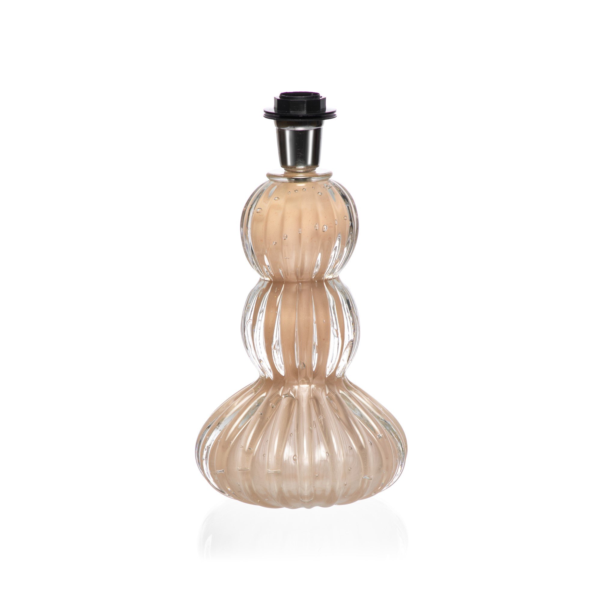 abajur murano maldiva p champagne 3