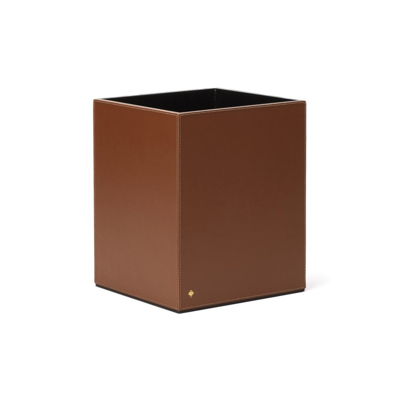 lixeira aberta p escritorio sottile casa em couro pu havana 2