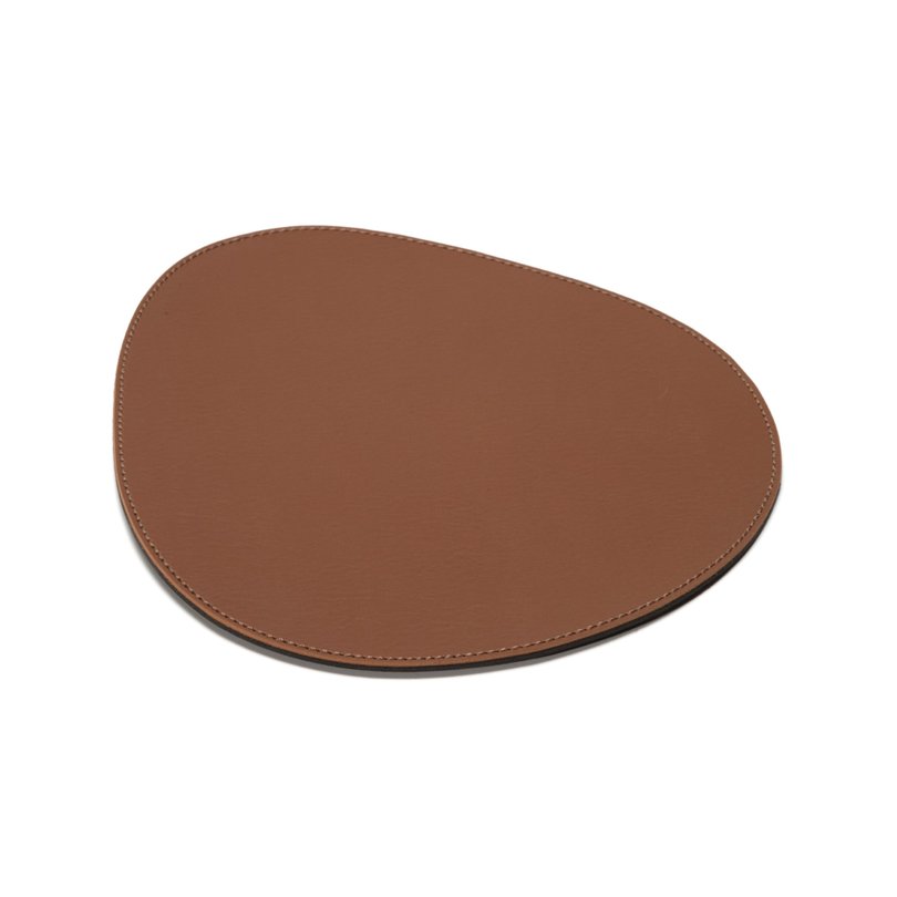 mouse pad pop sottile casa em couro pu havana 2