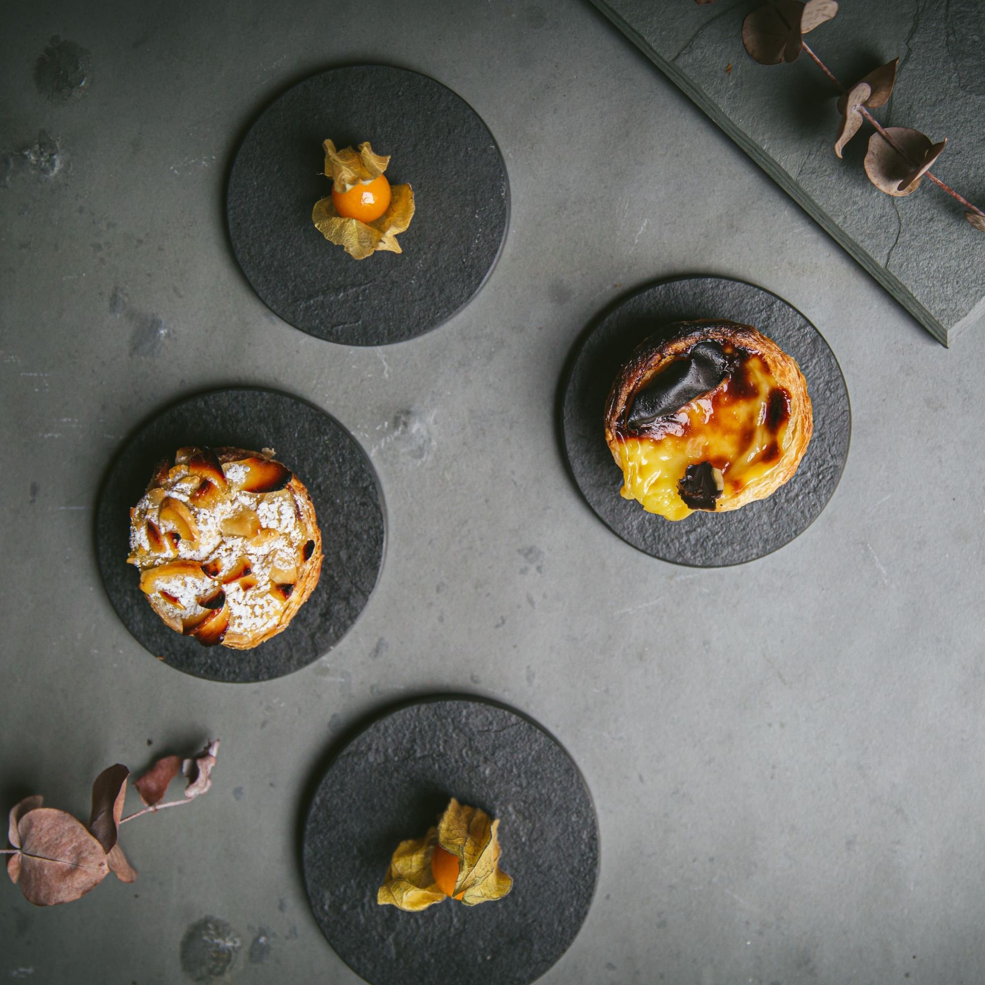 porta copos ardosia grafite redondo ambientada 2