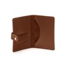 porta cartoes e documentos sottile casa em couro pu havana 2 padrao sottile