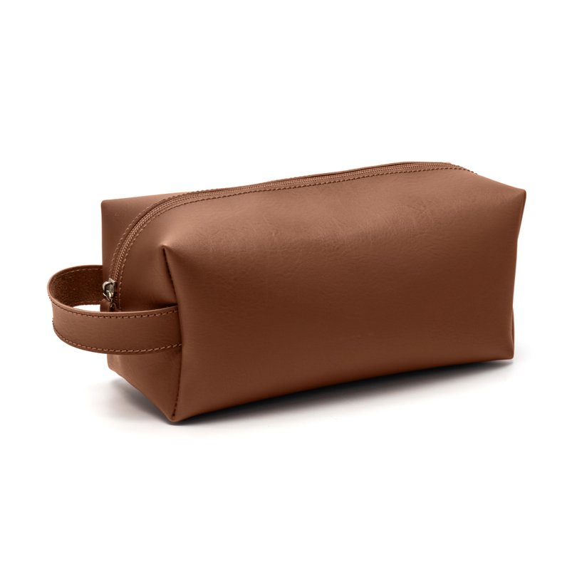 necessaire c alca sottile casa em couro pu havana1 2