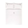 jogo de cama trussardi 300 fios cetim 100 algodao egipcio galieno king branco merida