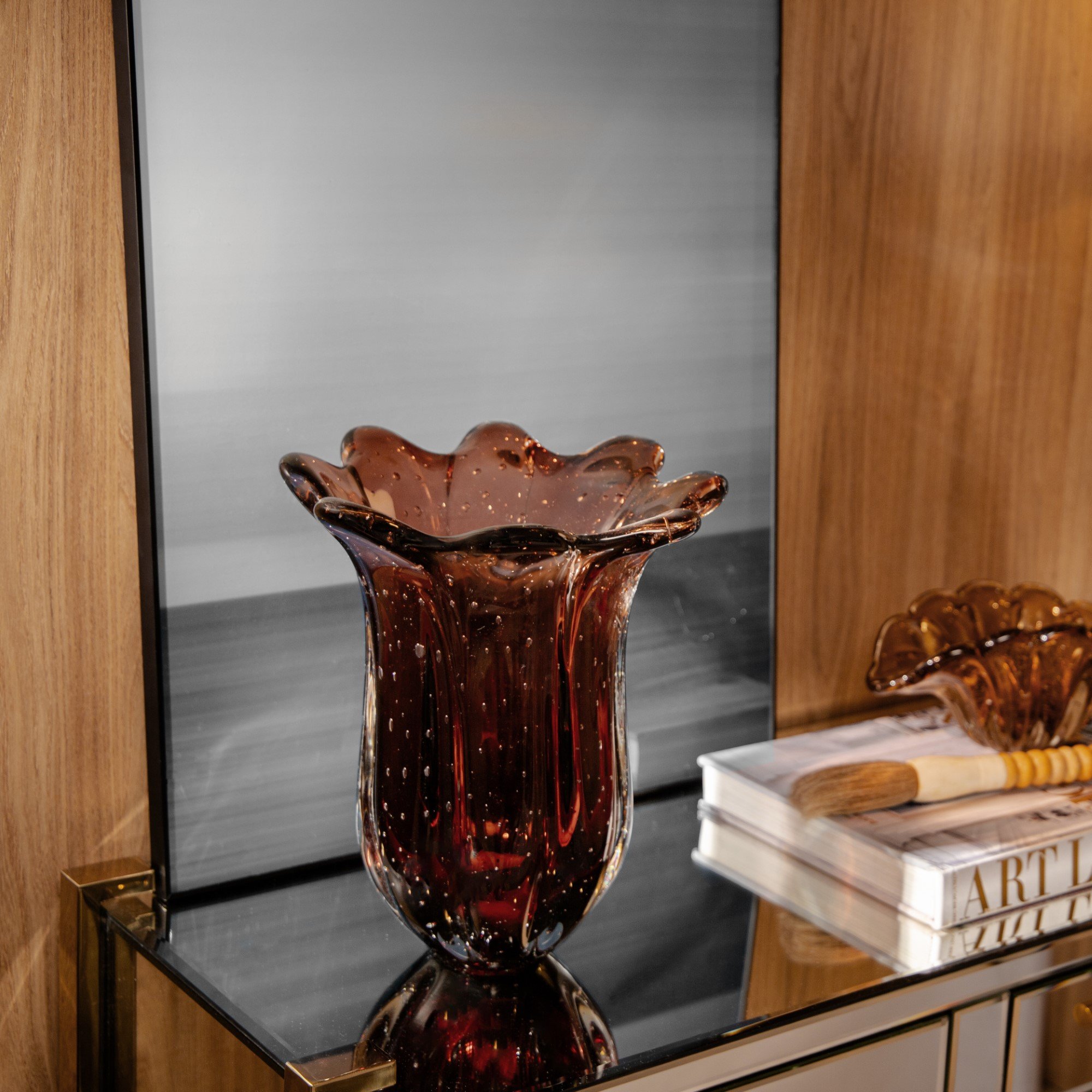 vaso murano everest p garnet