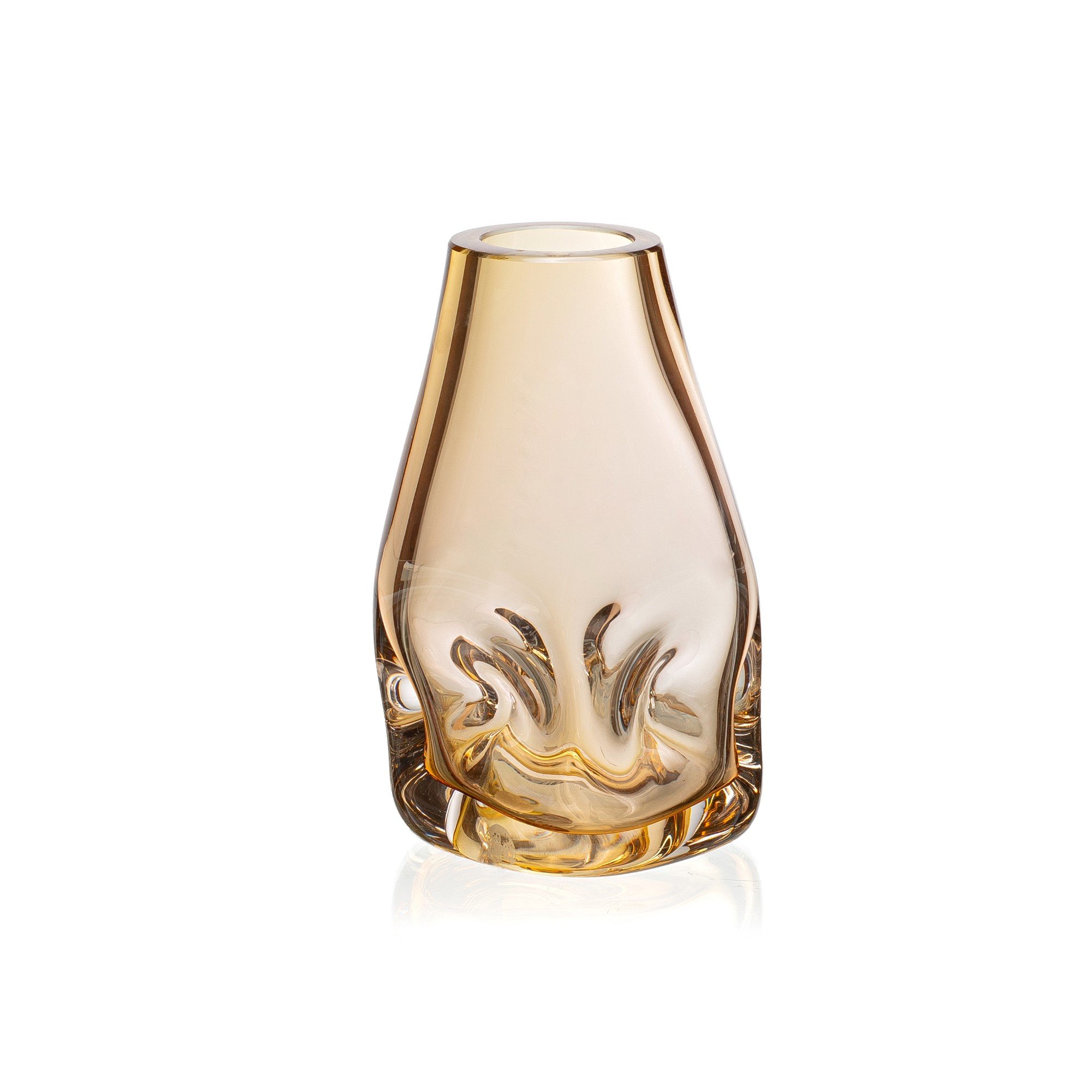 vaso murano jasmim p new ambar padrao sottile
