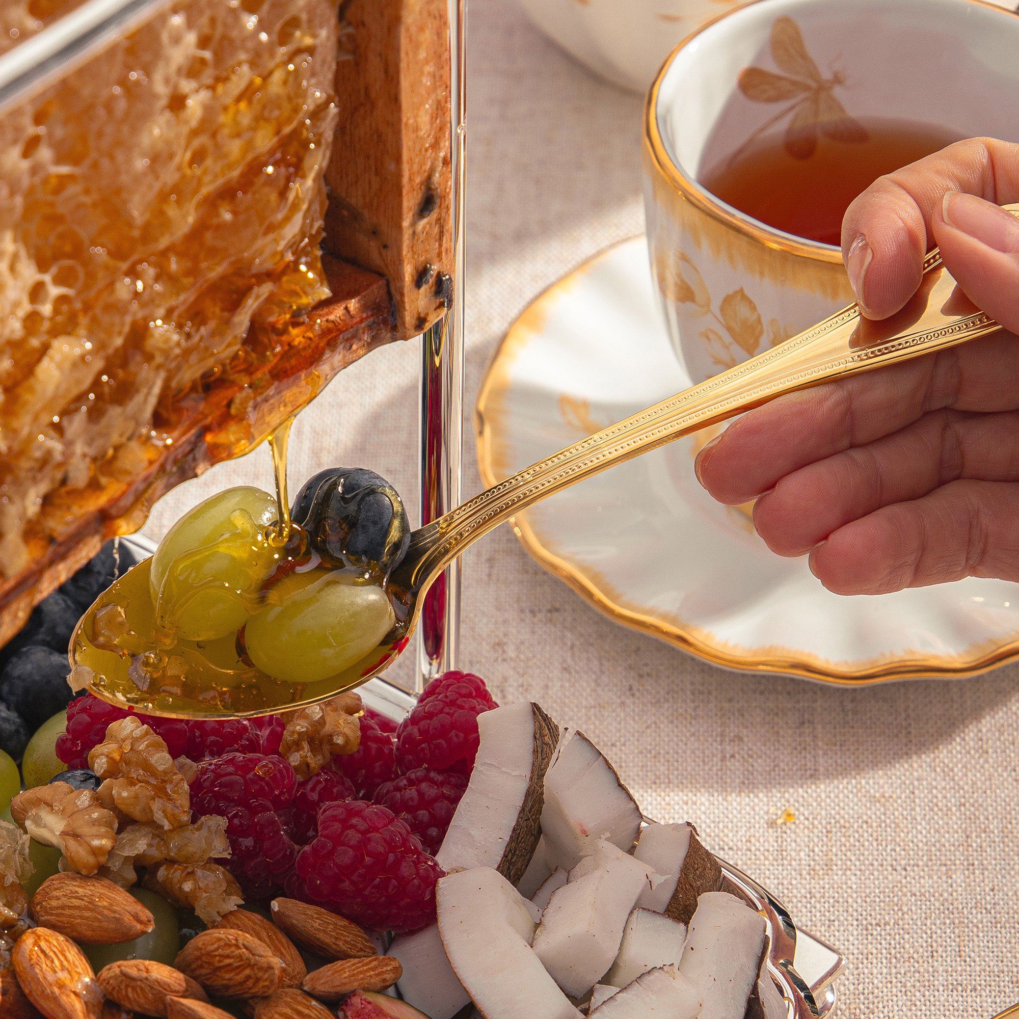 faqueiro my st james 48 pecas belle ouro 24k 3