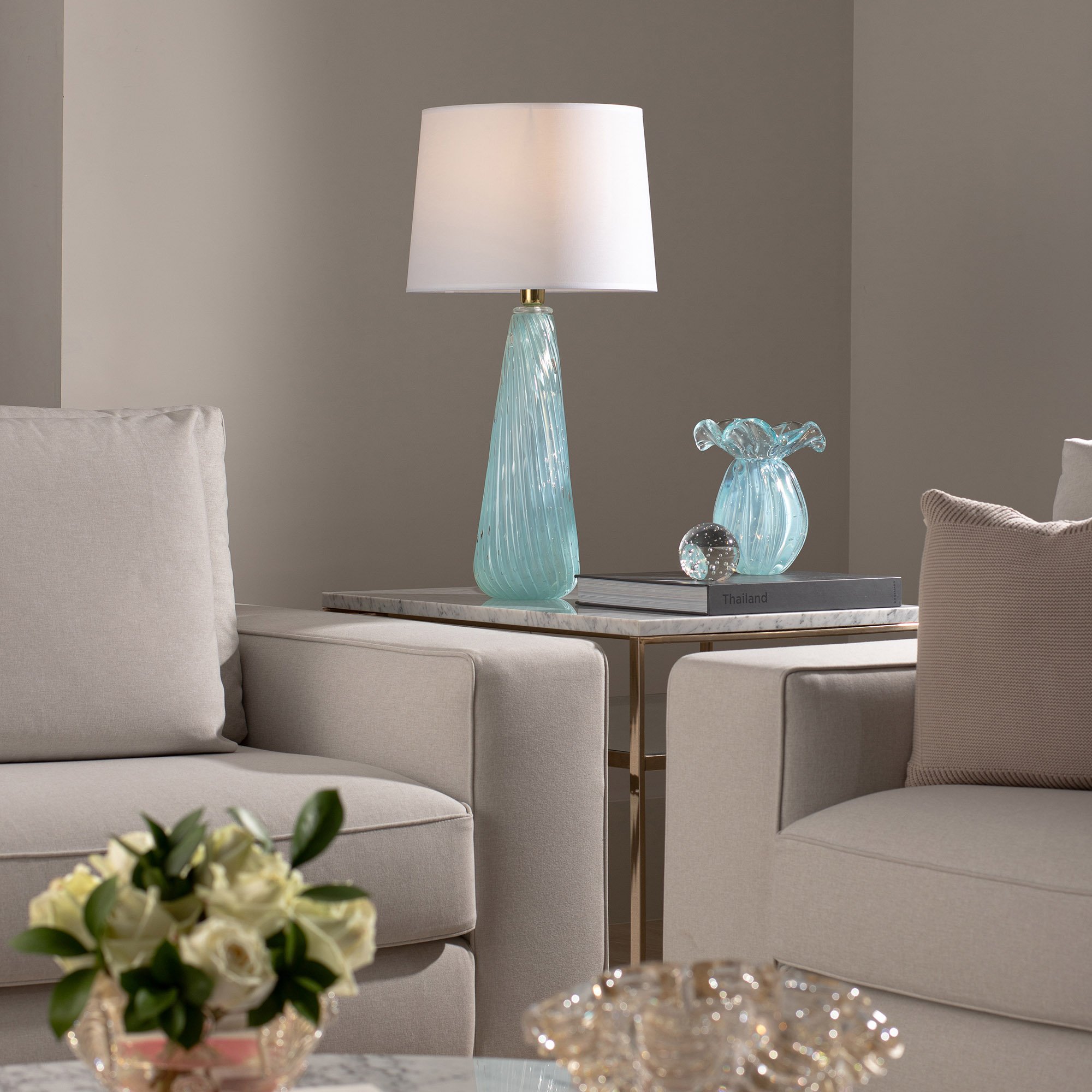 abajur murano saint tropez m azul bebe