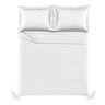 colcha 2 porta travesseiros trussardi percal 200 fios monteleone branco cima