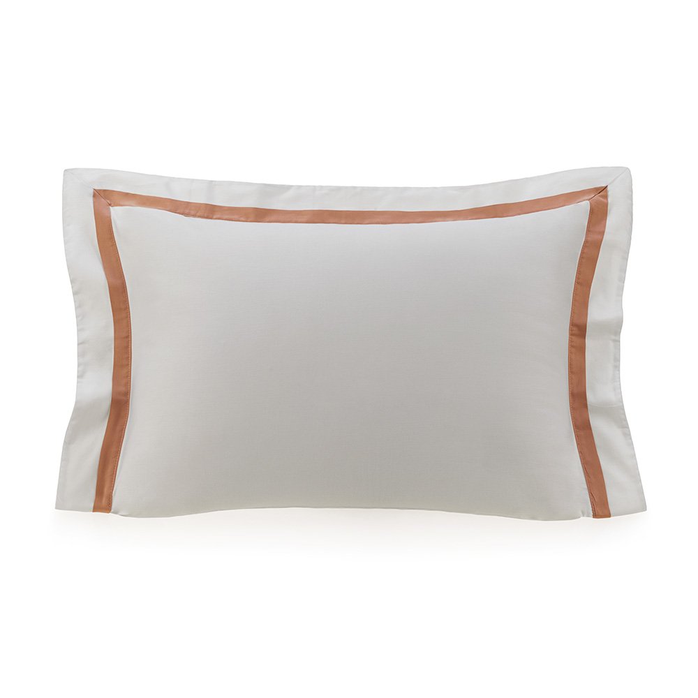 fronha avulsa trussardi cetim 300 fios vercelli 50x70cm branco e solare still