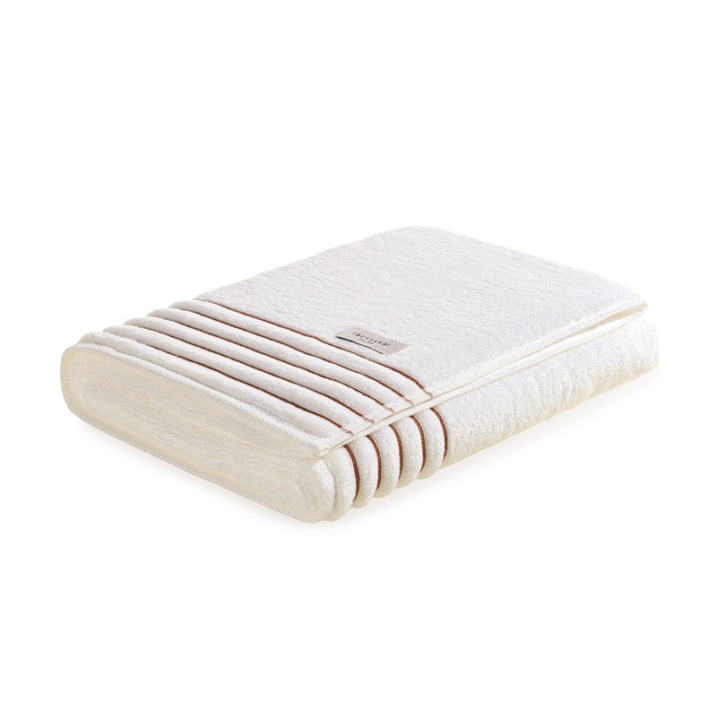 toalha banhao trussardi fio cotone palladio barra solare dobrada
