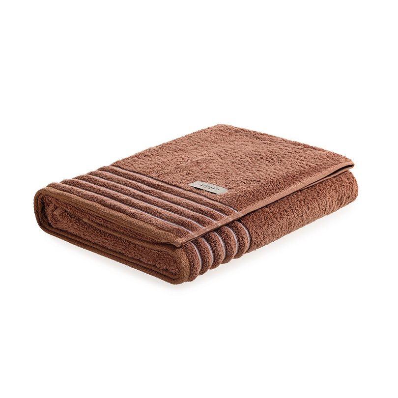 toalha banhao trussardi fio cotone palladio solare dobrada