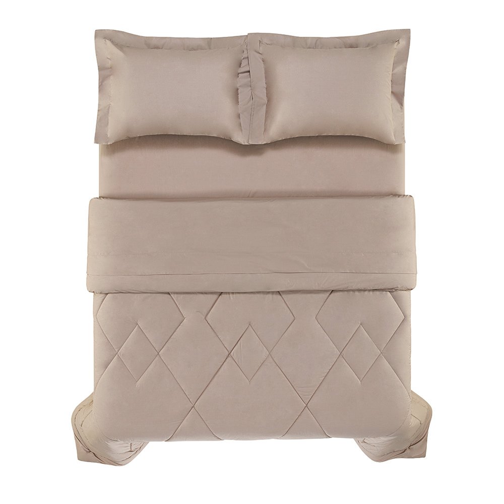 edredom trussardi percal 300 fios perini nocciola cima