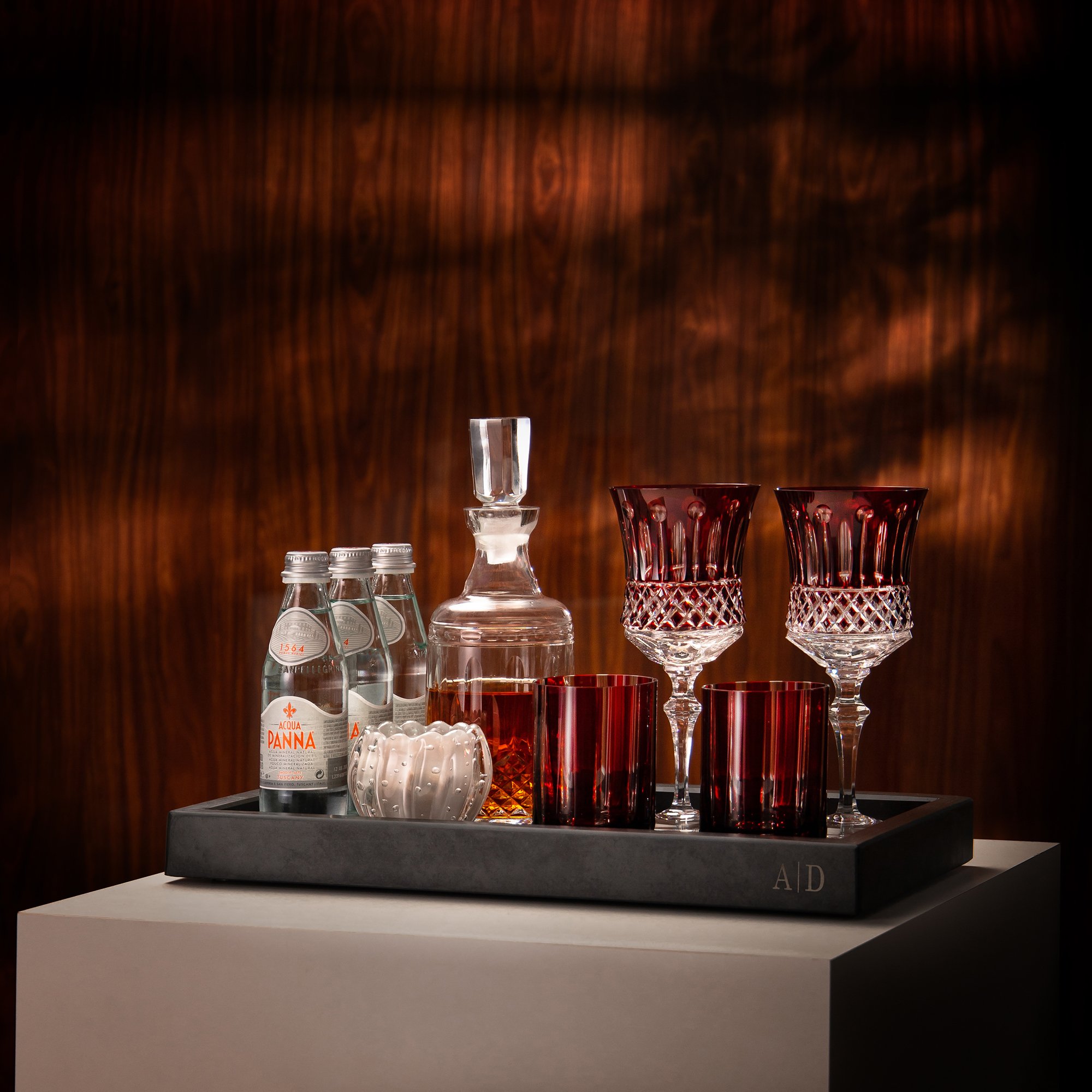 bandeja bar melody ardosia grafite retangular