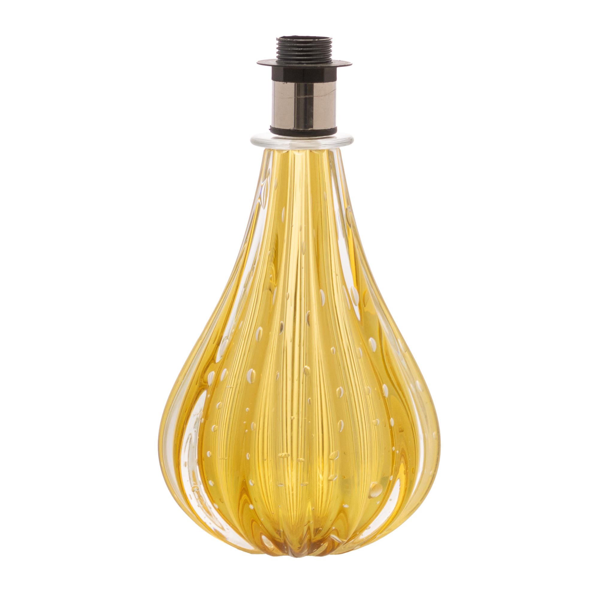 abajur murano vaucresson ambar sem cupula