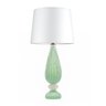 abajur murano marais verde menta com cupula