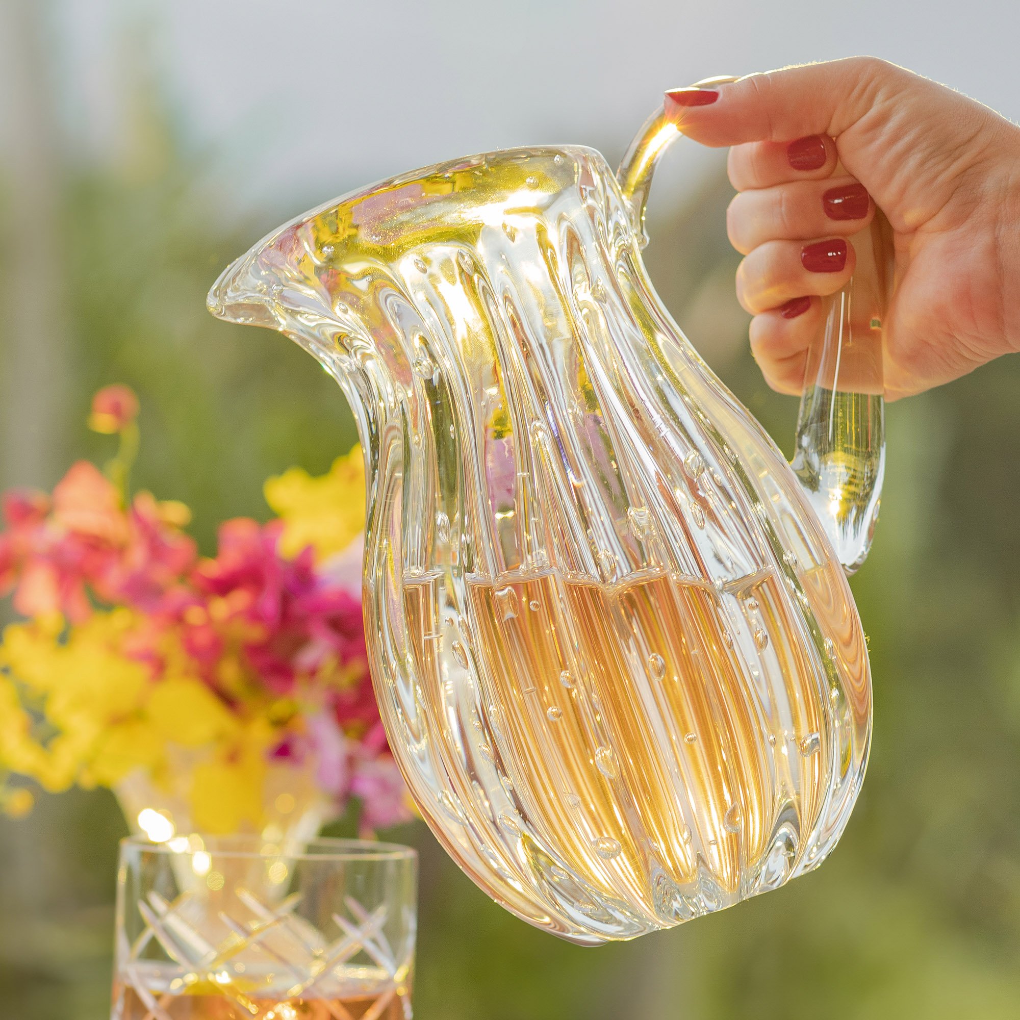 jarra murano anna 900ml cristal transparente