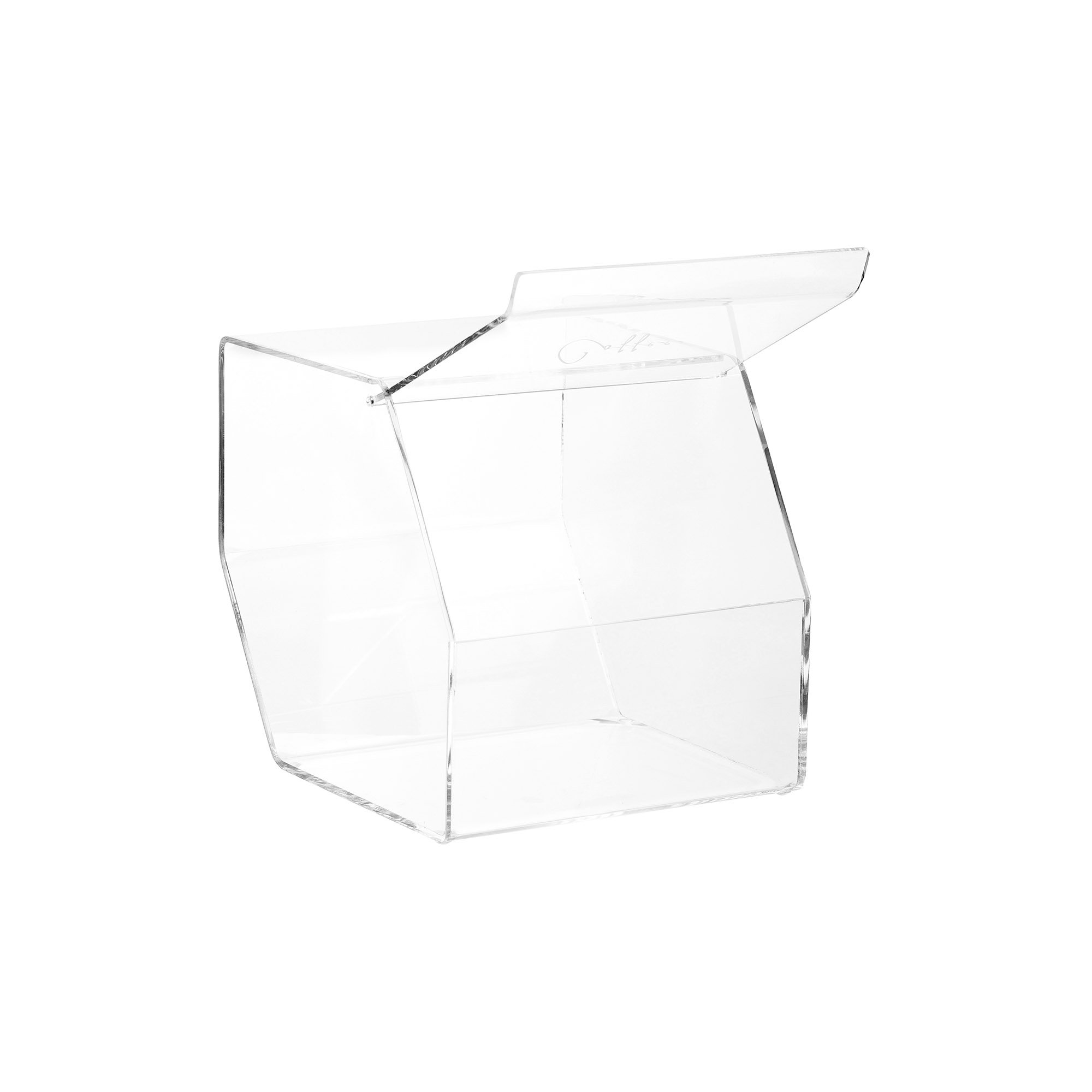 porta capsulas c tampa ibiza acrilico