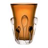 vaso murano fluire g marrom