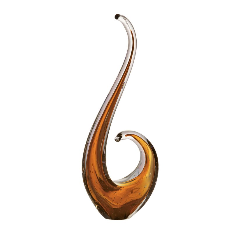 adorno decorativo murano borgo trento marrom 2