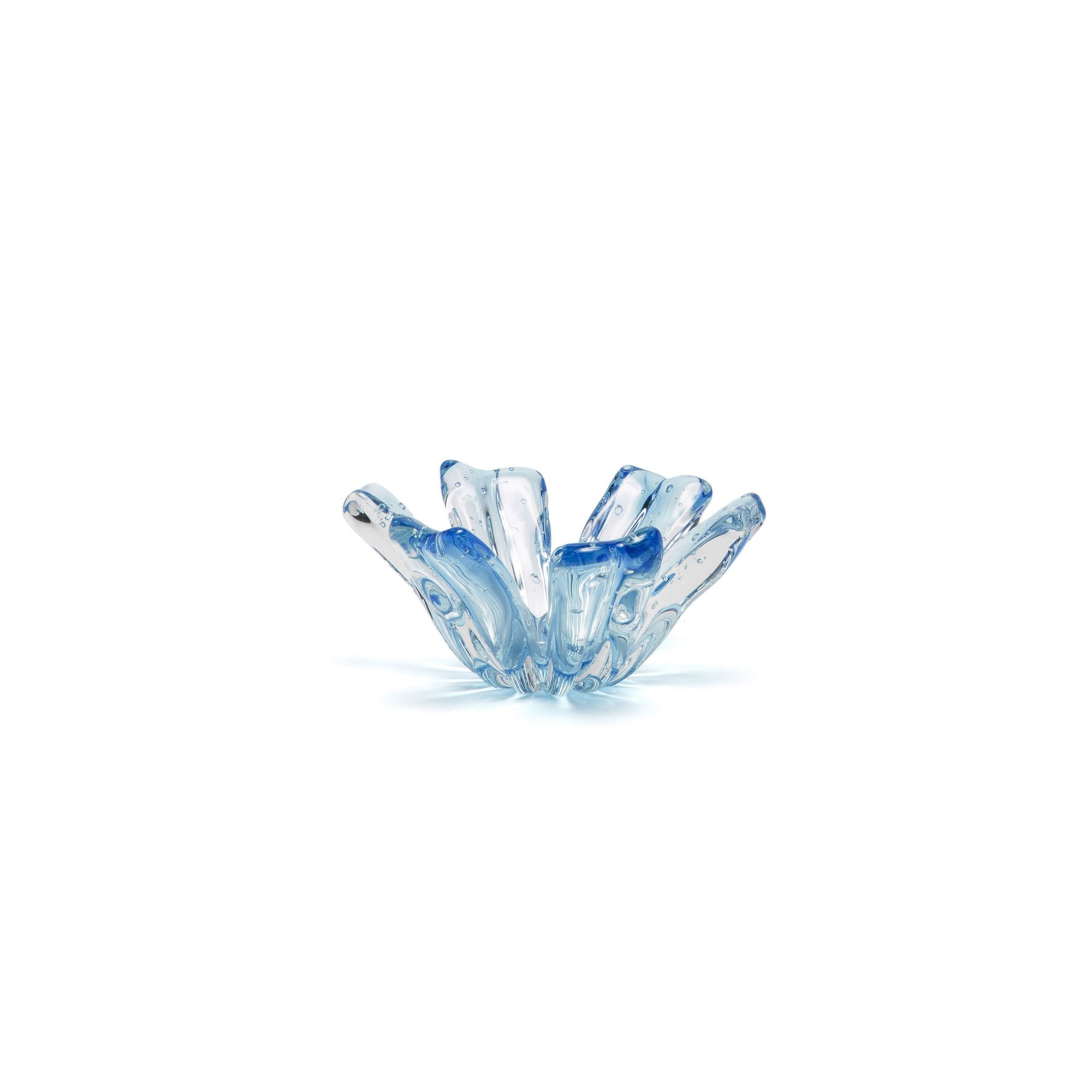 cachepot murano cala di volpe azul aquamarine