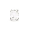 vaso murano camelia m cristal transparente