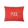 Almofada Retangular Piscina Sottile Casa  Bordado Pool Nautique Orange2