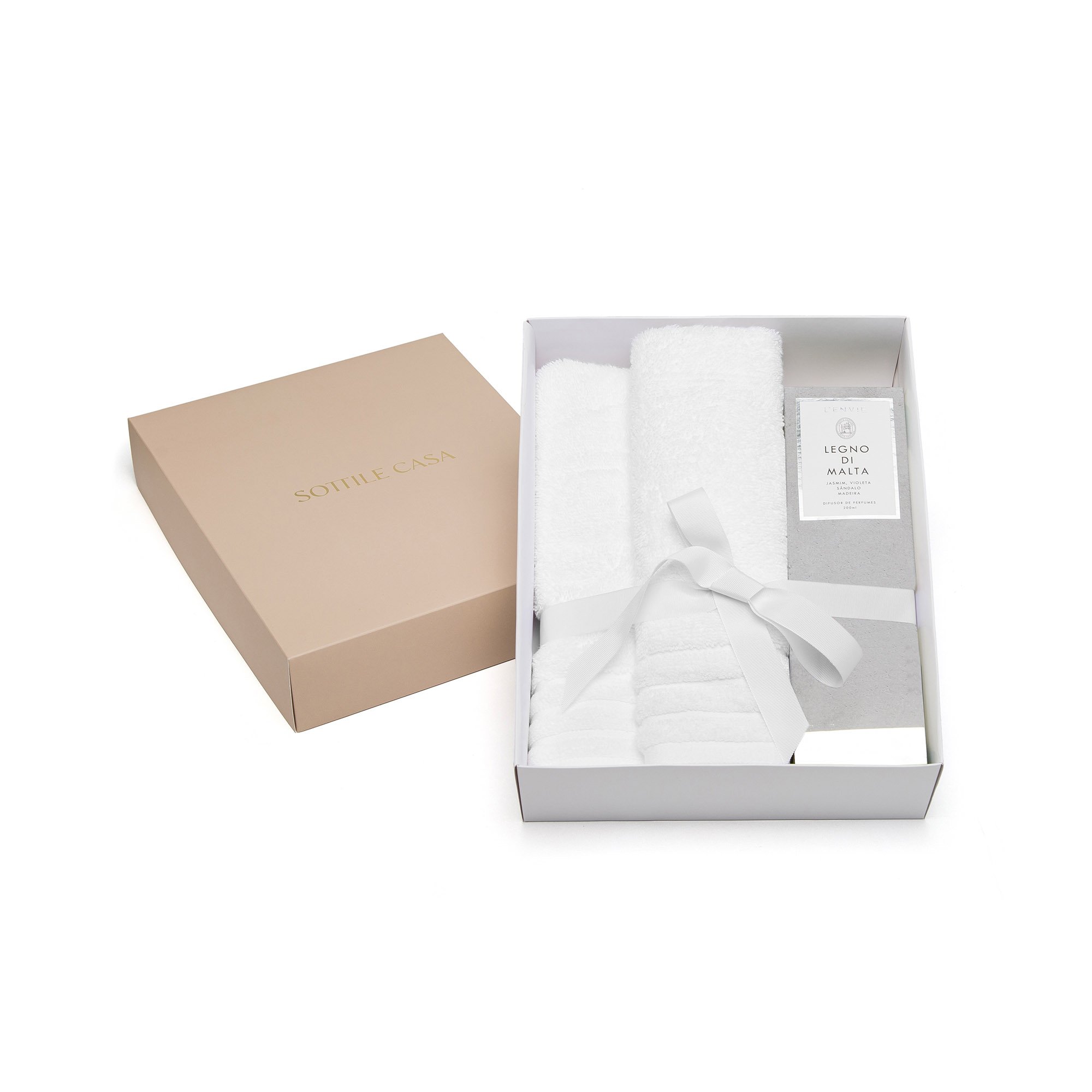 jogo toalha de rosto e lavabo trussardi imperiale difusor de perfume l envie legno di malta branco