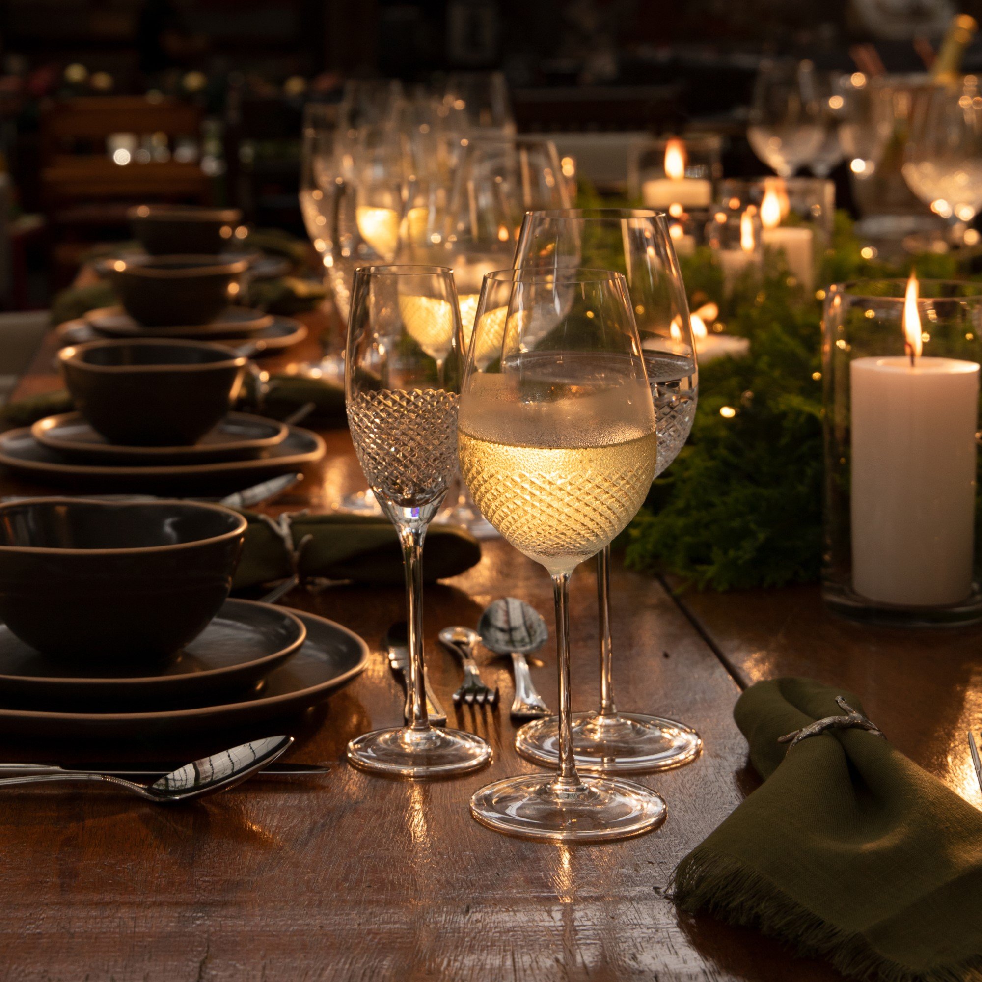 taca de cristal lapidada p champagne 205 ml incolor 2 padrao sottile