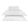 jogo de cama literie cetim 300 fios richesse branco queen