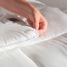 edredom duvet literie microfibra matelassado santinelle branco casal 4
