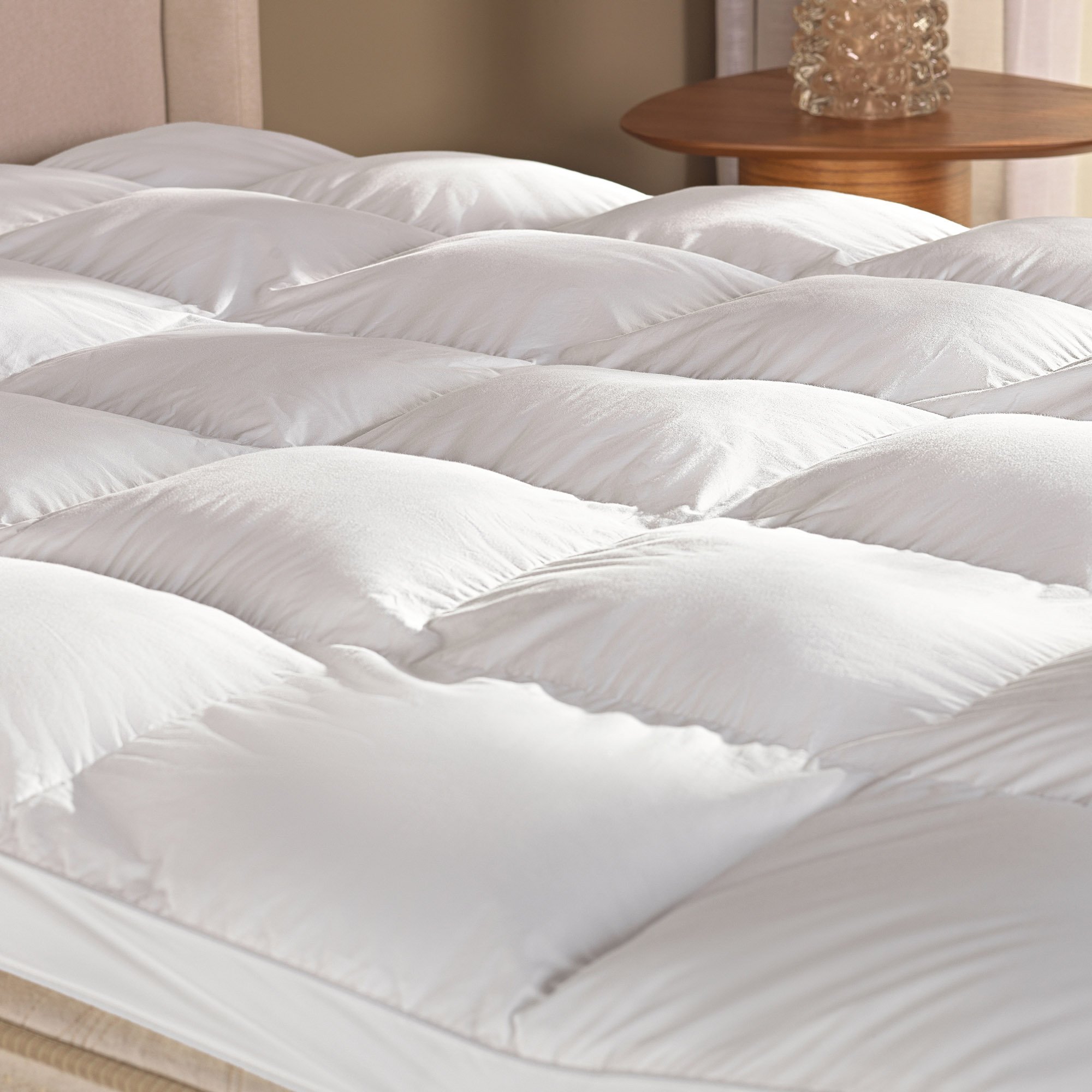 pillow top literie percal 233 fios nuage king 2