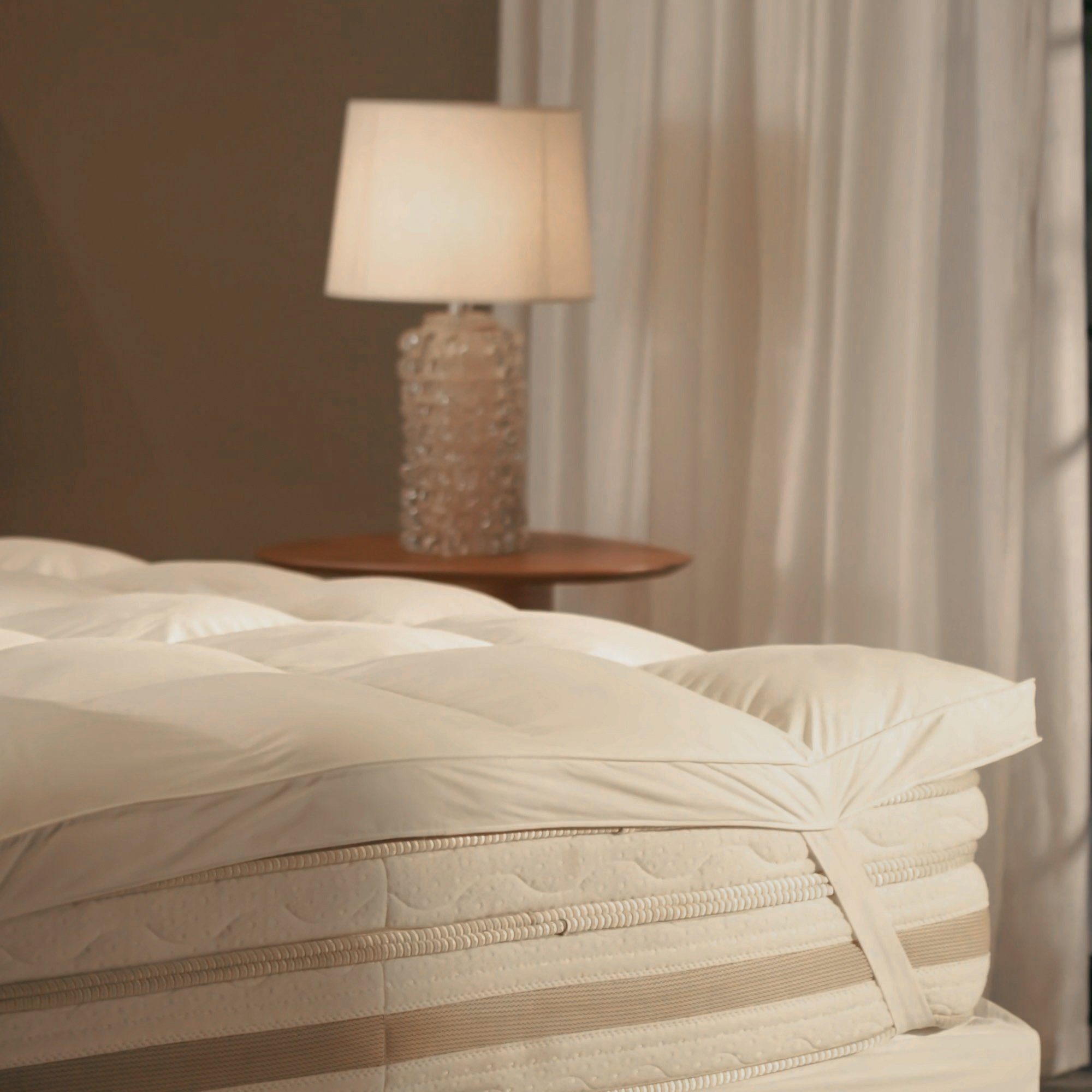 Pillow Top Literie Percal 233 Fios Nuage King 31