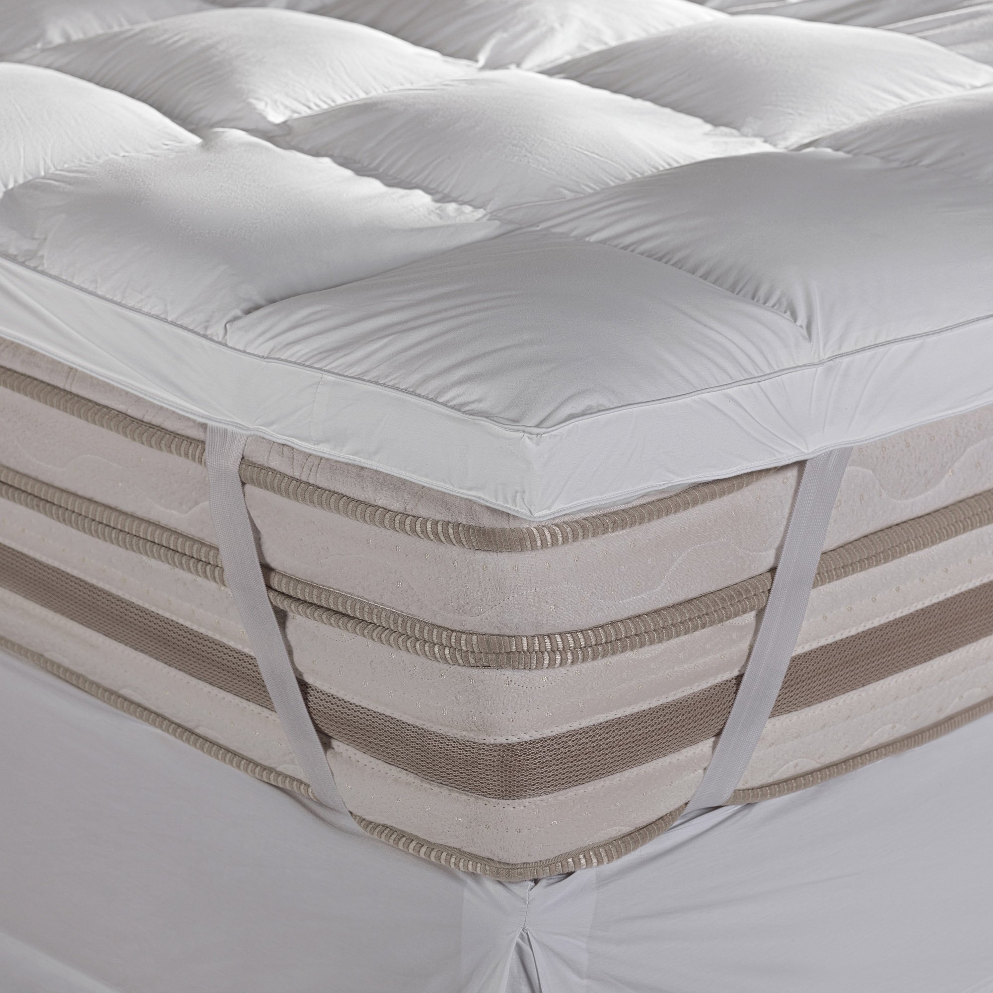 pillow top literie percal 233 fios nuage king