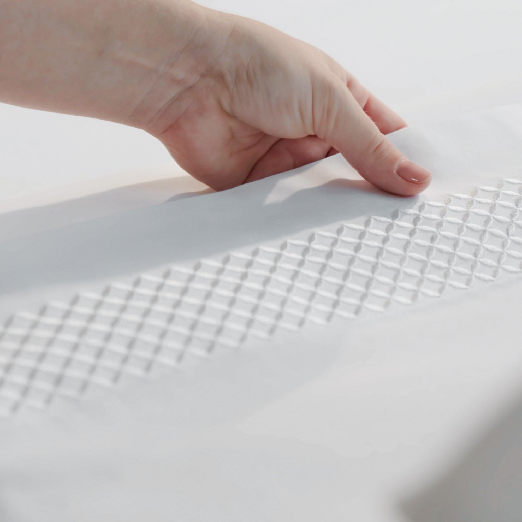 Jogo de Cama Literie Cetim 300 Fios Richesse  Branco Queen 32