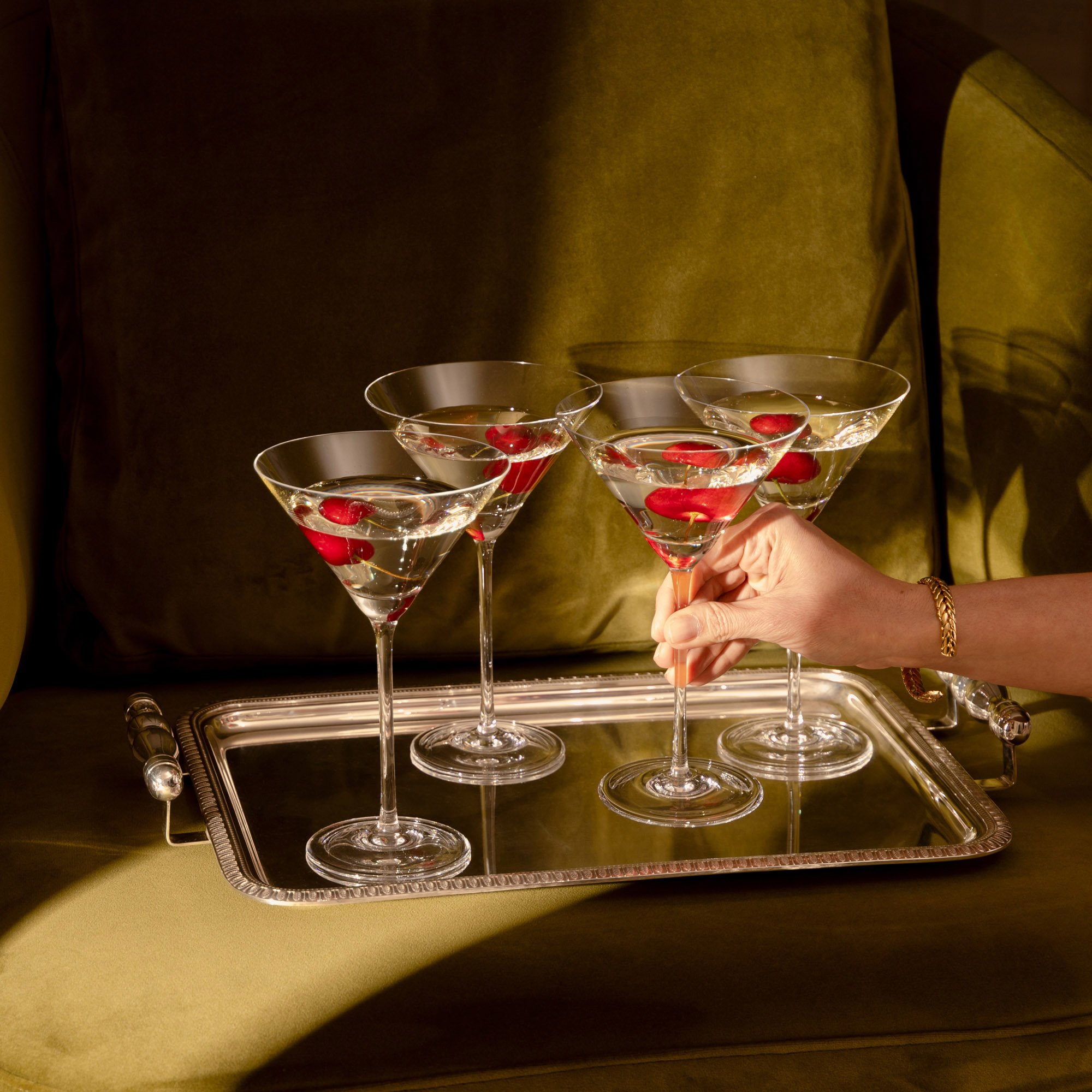 taca de cristal vivaldi para dry martini incolor 2